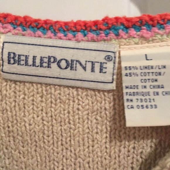 Women’s ‘Flip-Flop’ Patterned BellePointe Vest - Size Large - Picture 5 of 8